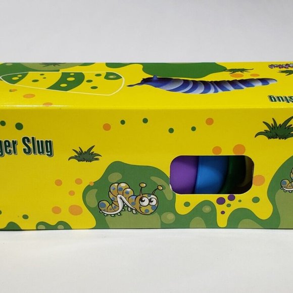 Flexible Fidget Slug Ocean Series Sensory Toy Twist & Turn, Stress Relief, ADHD - Picture 3 of 4